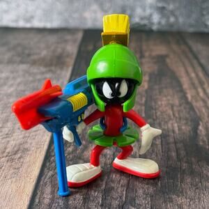Marvin the Martian 1993 Tyco Action Figure with Plutonium 2000 Missile Loose